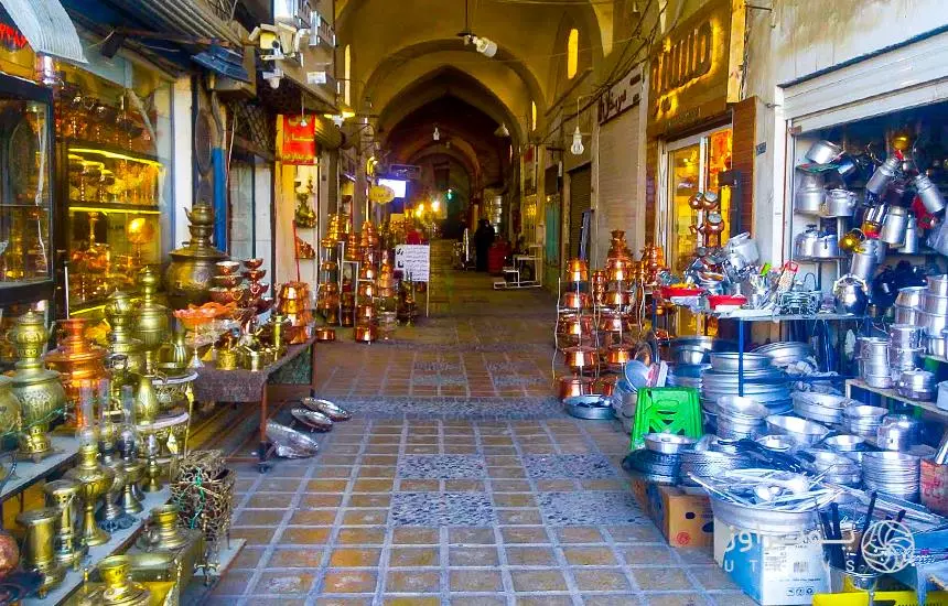 بازار مسگر ها یزد