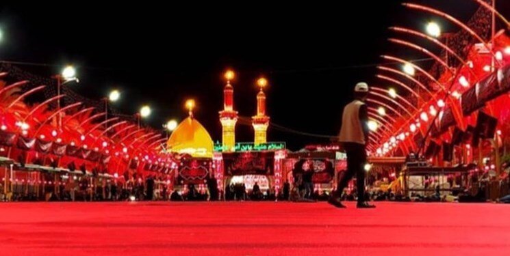 بین الحرمین پیاده روی اربعین