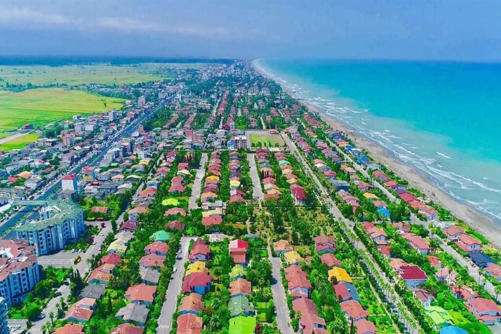 شهرک های ساحلی زیبا در مازندران