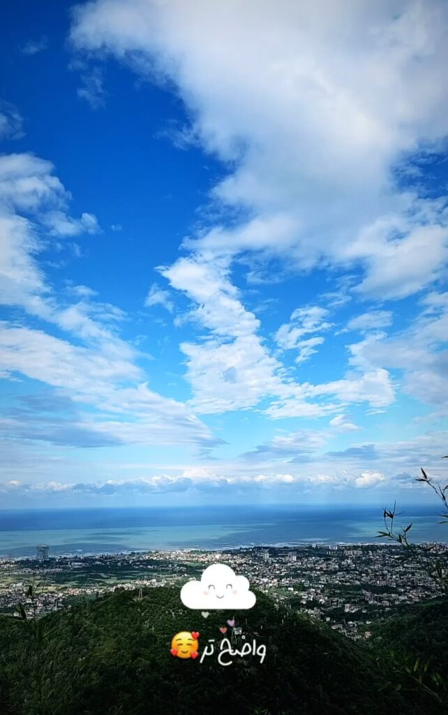 نمایی از طبیعت زیبای دیسر رامسر
