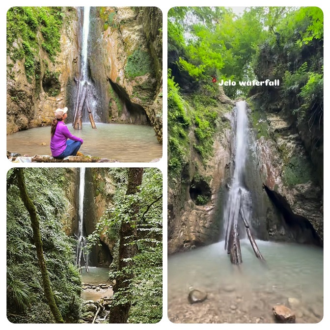 آبشار جولو رامسر؛ آبشاری بکر و قابل دسترس با خودرو