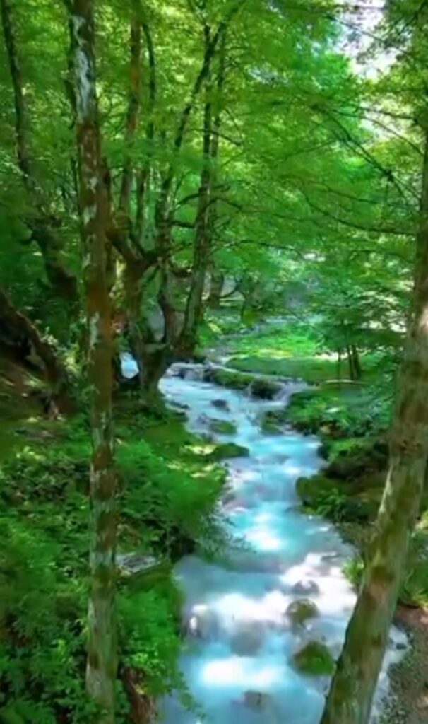 رودخانه فیروزه ای کلاردشت