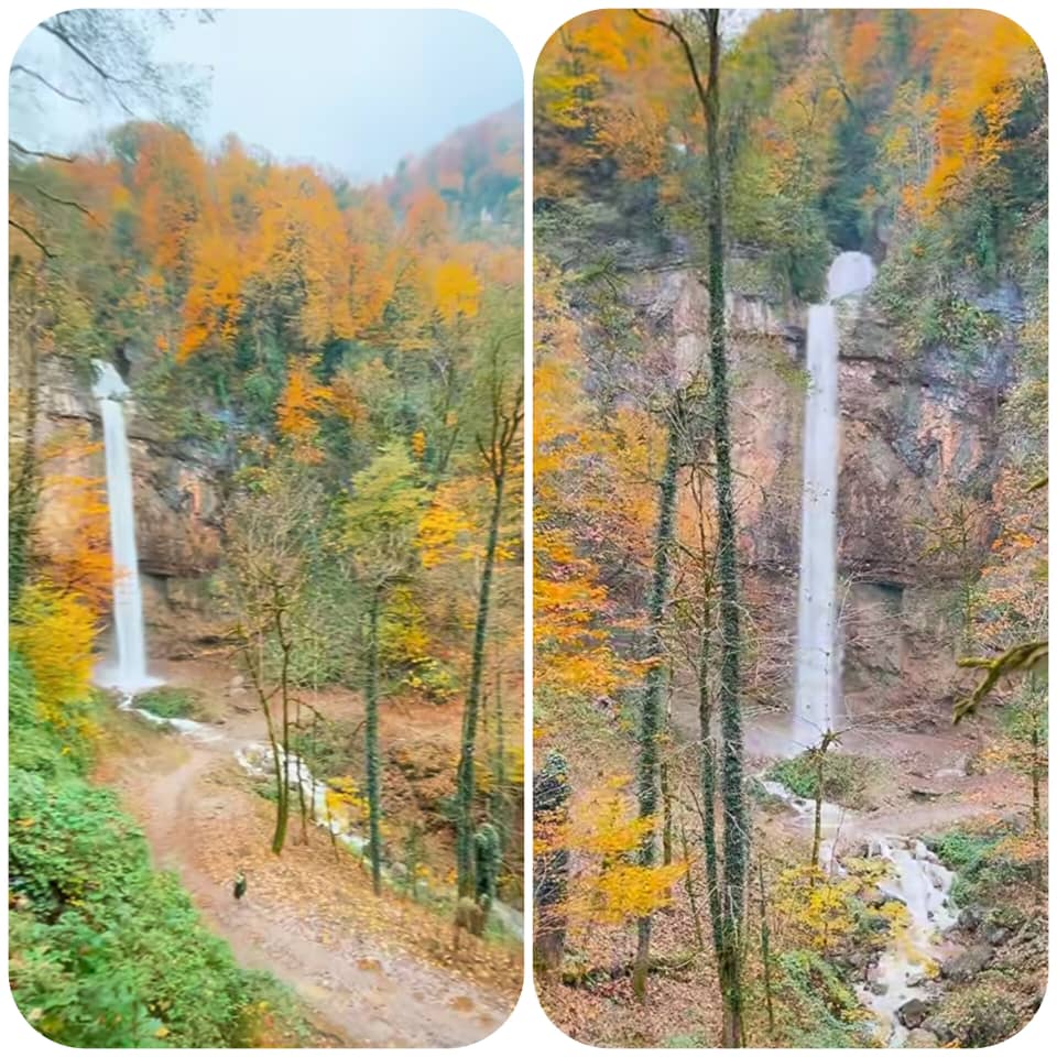 آبشار جلیسان تنکابن یا آبشار تودارک تنکابن