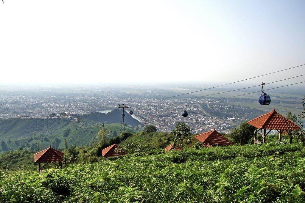 شیطان کوه لاهیجان تله کابین 