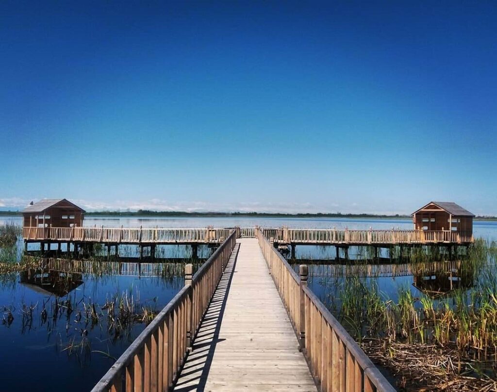 ساحل چمخاله در لنگرود گیلان