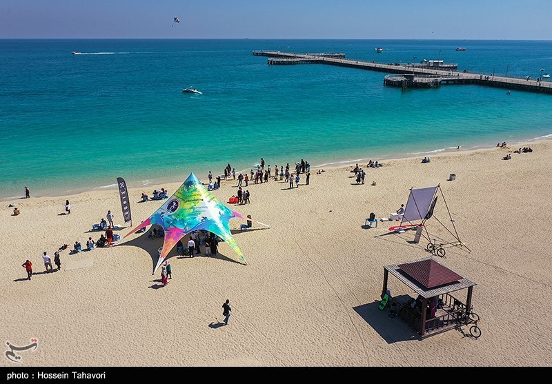 جشن های خیابانی کیش و آهنگ های جذاب جنوبی