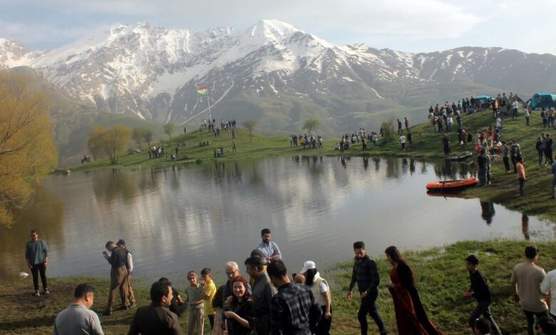 دریاچه گومی فیلاو کردستان عراق