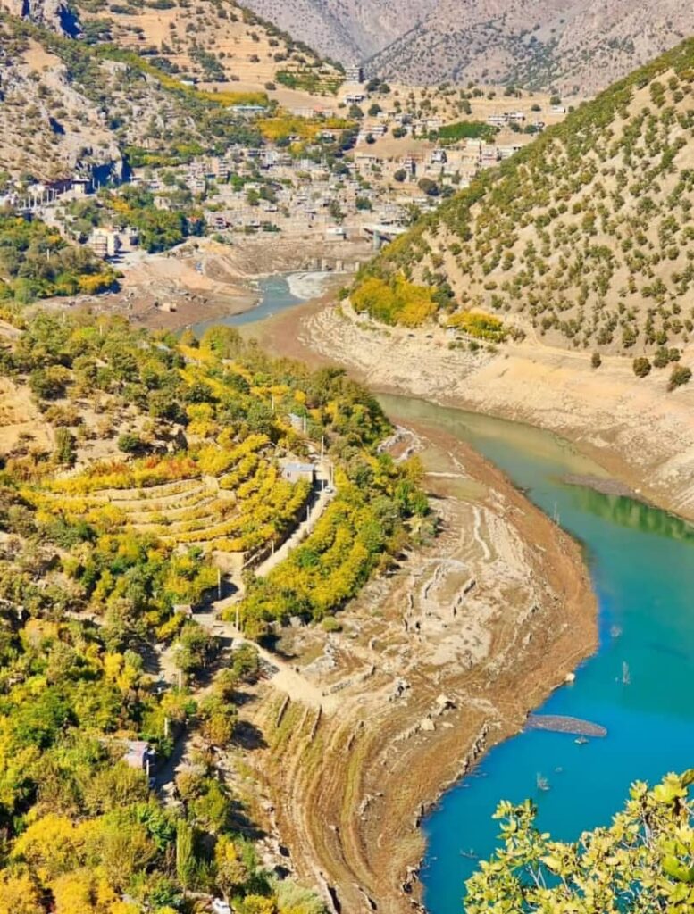 اورامان کردستان در پاییز