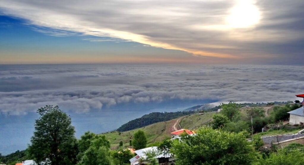 فیلبند مازندران اقیانوس ابرها