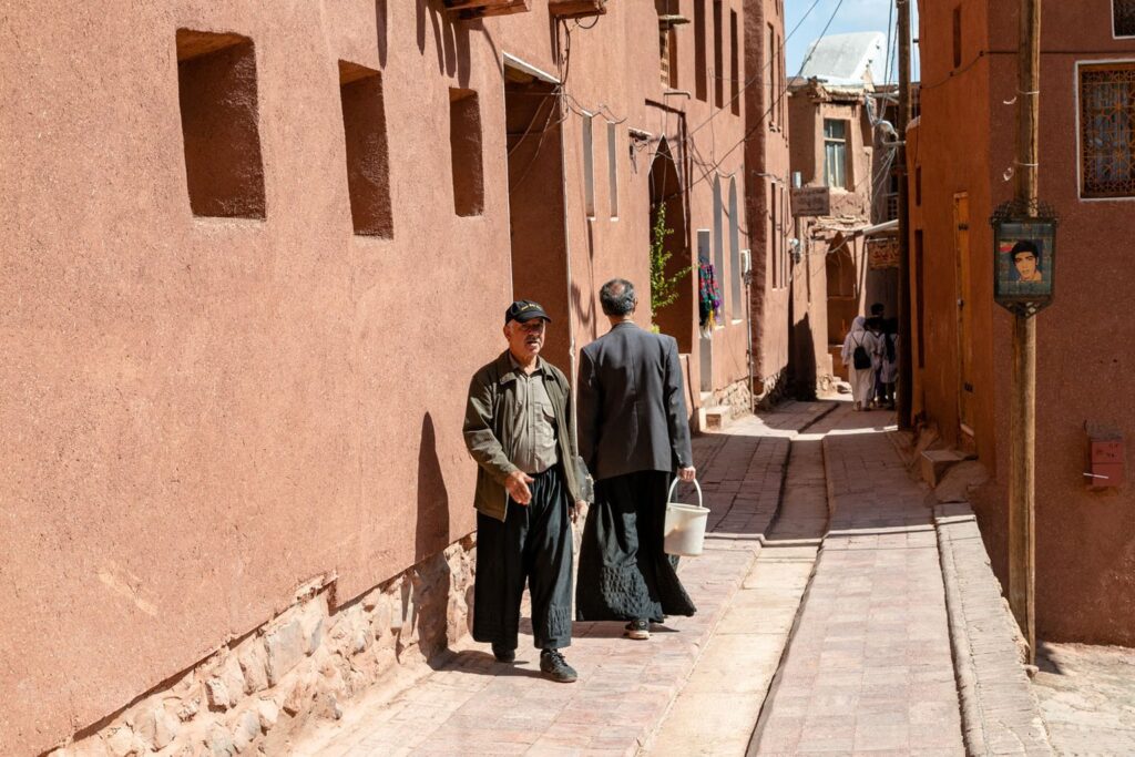 ابیانه روستای سرخ ایران
