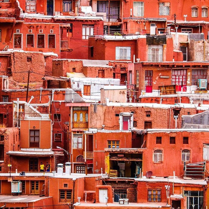 ابیانه روستای سرخ ایران