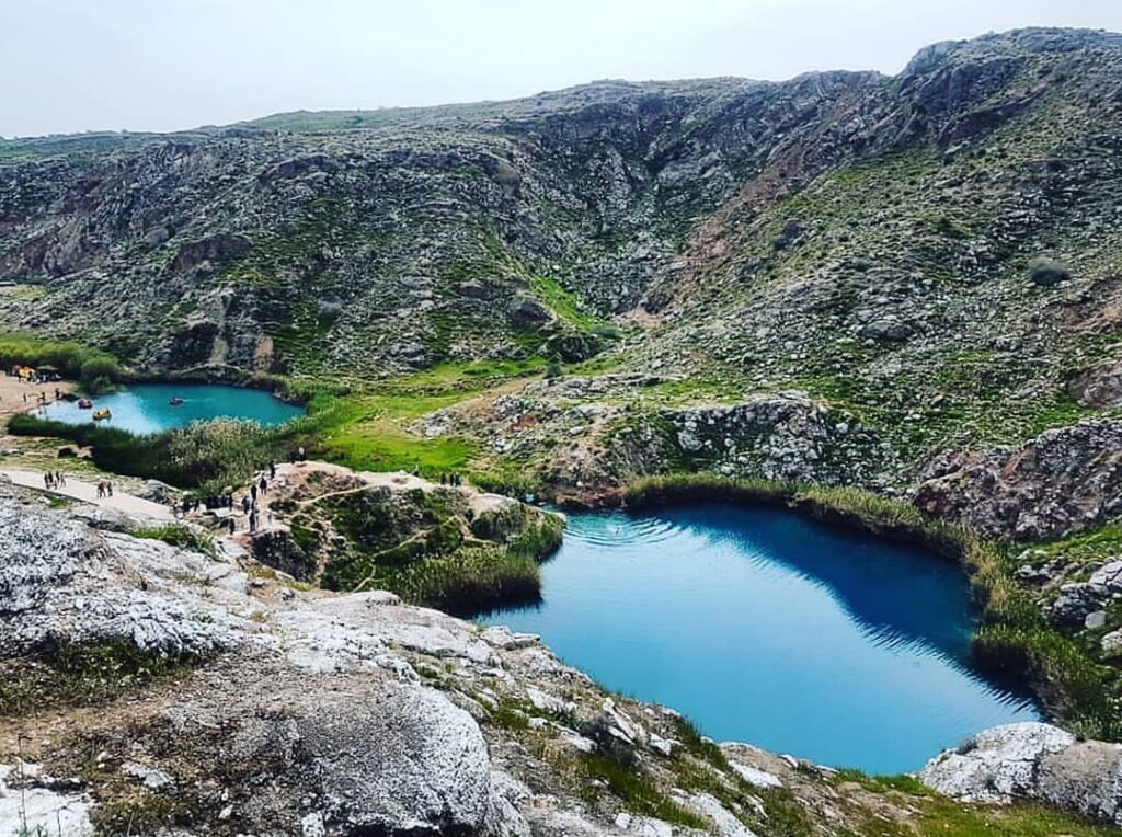 دریاچه دوقلوی سیاه گاو ایلام 