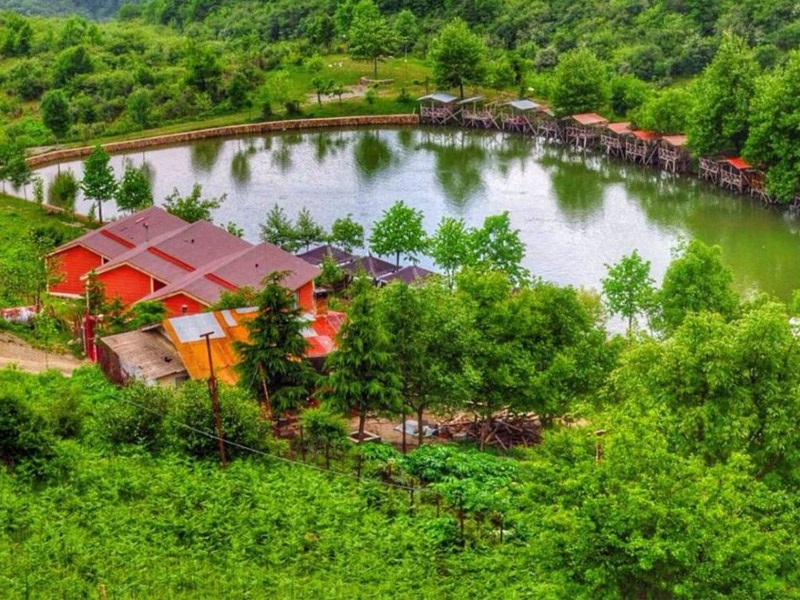 دریاچه قو رامسر کجاست؟