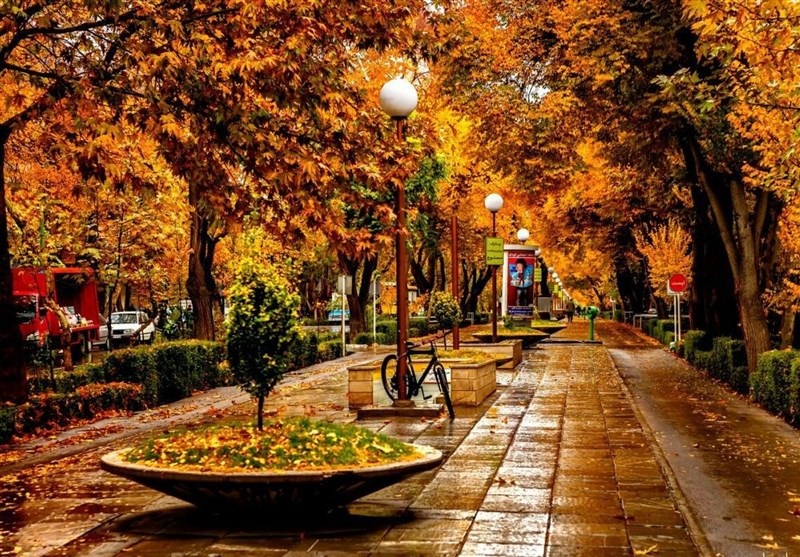 پاییز در اصفهان