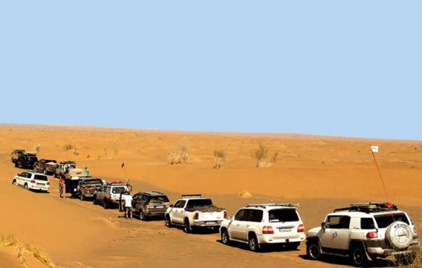 آفرود سواری در کویر