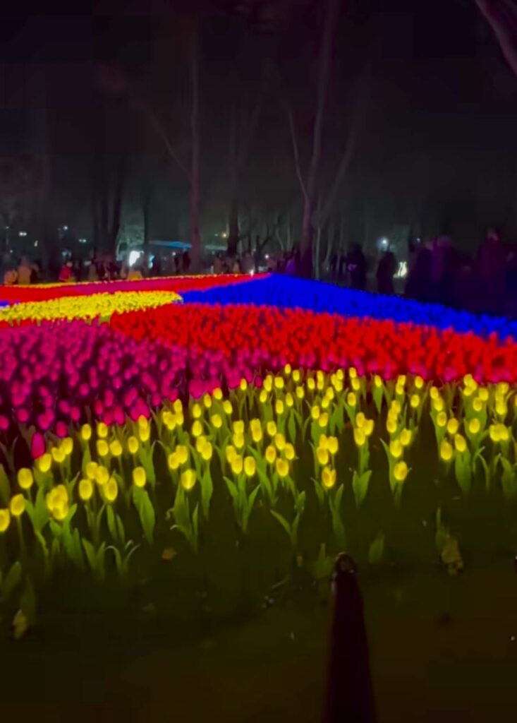 بزرگترین چشنواره نور ایران-جشنواره نور پارک ملت تهران