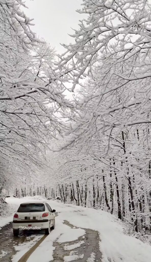 جاده برفی جواهرده-سفرهای زمستانی-سفرهای زمستانی