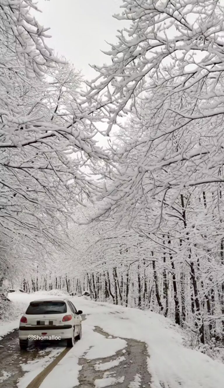 جاده برفی جواهرده-سفرهای زمستانی-سفرهای زمستانی