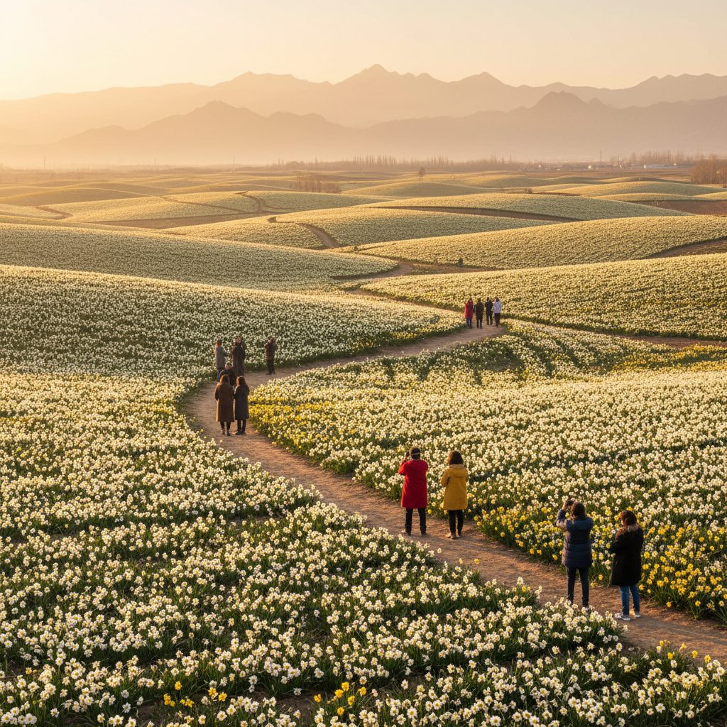 جشنواره گل نرگس کازرون