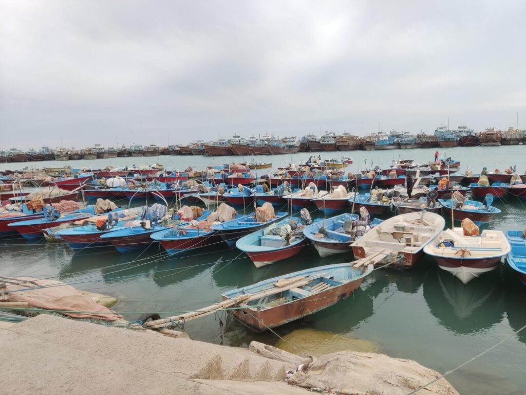 مسیر دسترسی به بندر کنگان