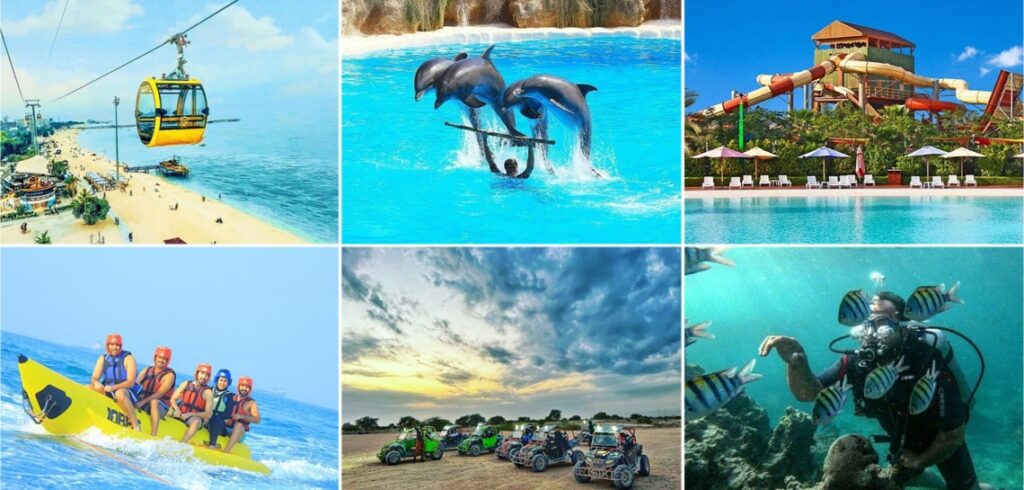 تفریحات کیش و قیمت هاش