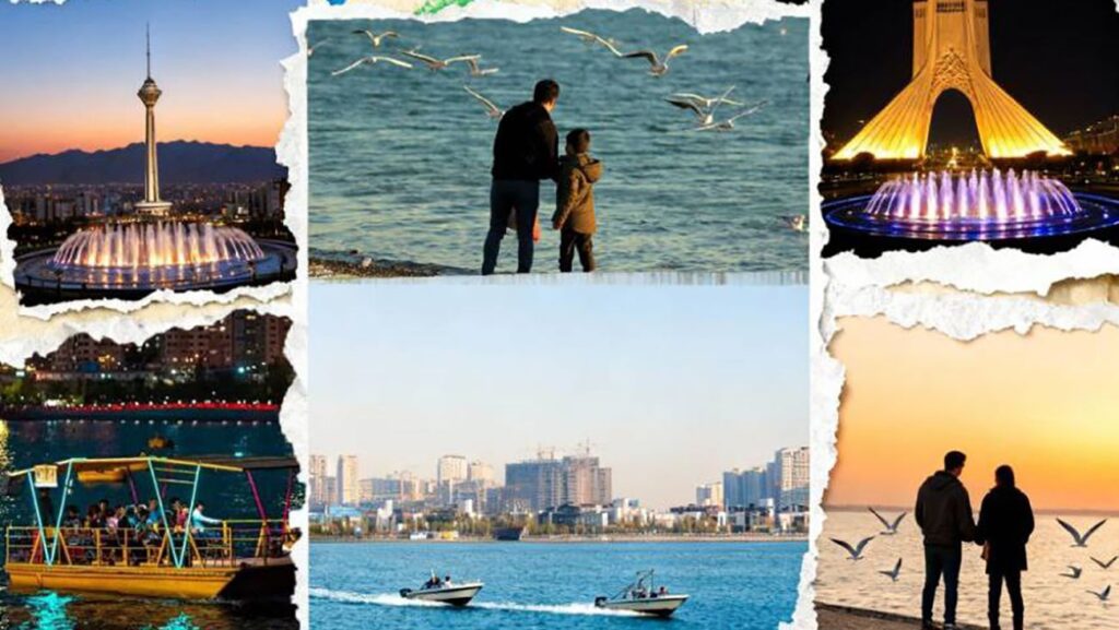 جاهای دیدنی تهران در شب های زمستان