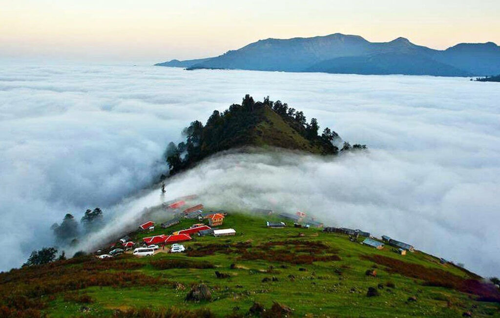 جاهای برفی شمال ایران