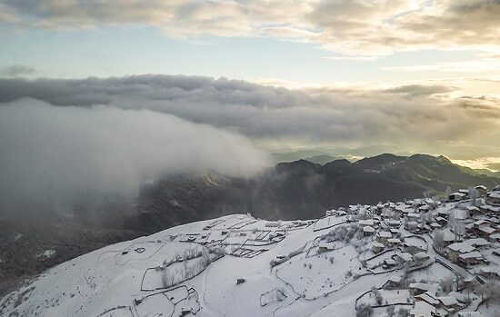 جاهای برفی شمال ایران