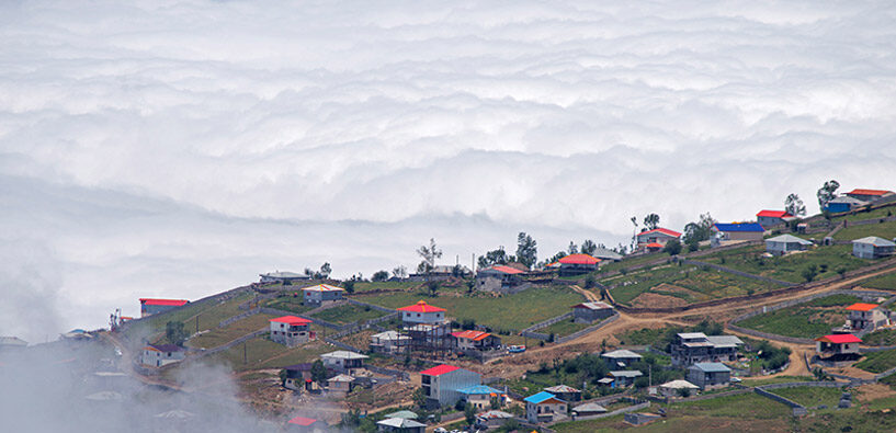 جاهای برفی شمال ایران