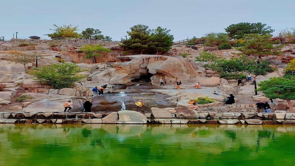 مسیر دسترسی به پارک کوهسنگی مشهد